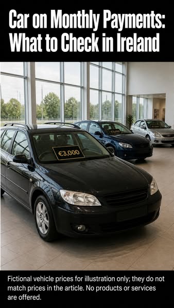 Car Instalments in Ireland: What to Check