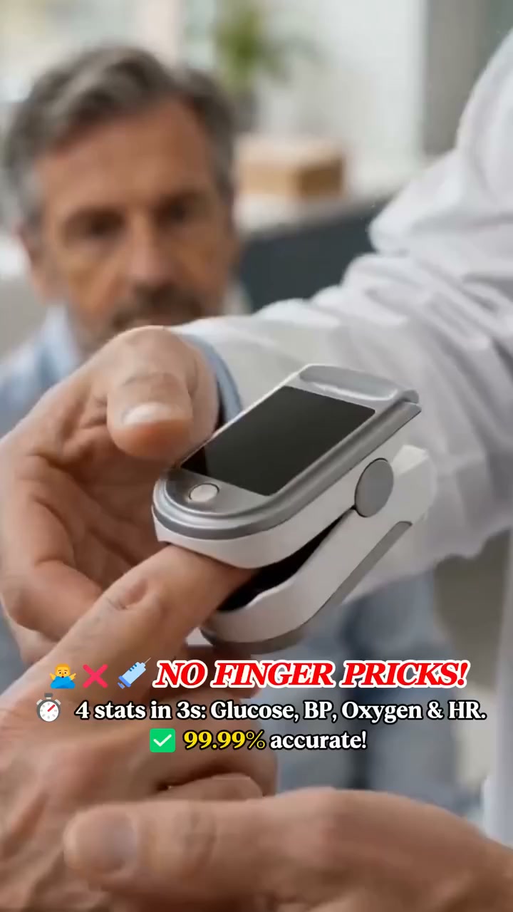 Omron Non‑Invasive Blood Glucose Meter — Needle‑Free Painless Health Monitoring for Daily Home Use