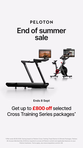 Get up to £800 off Cross Training Series