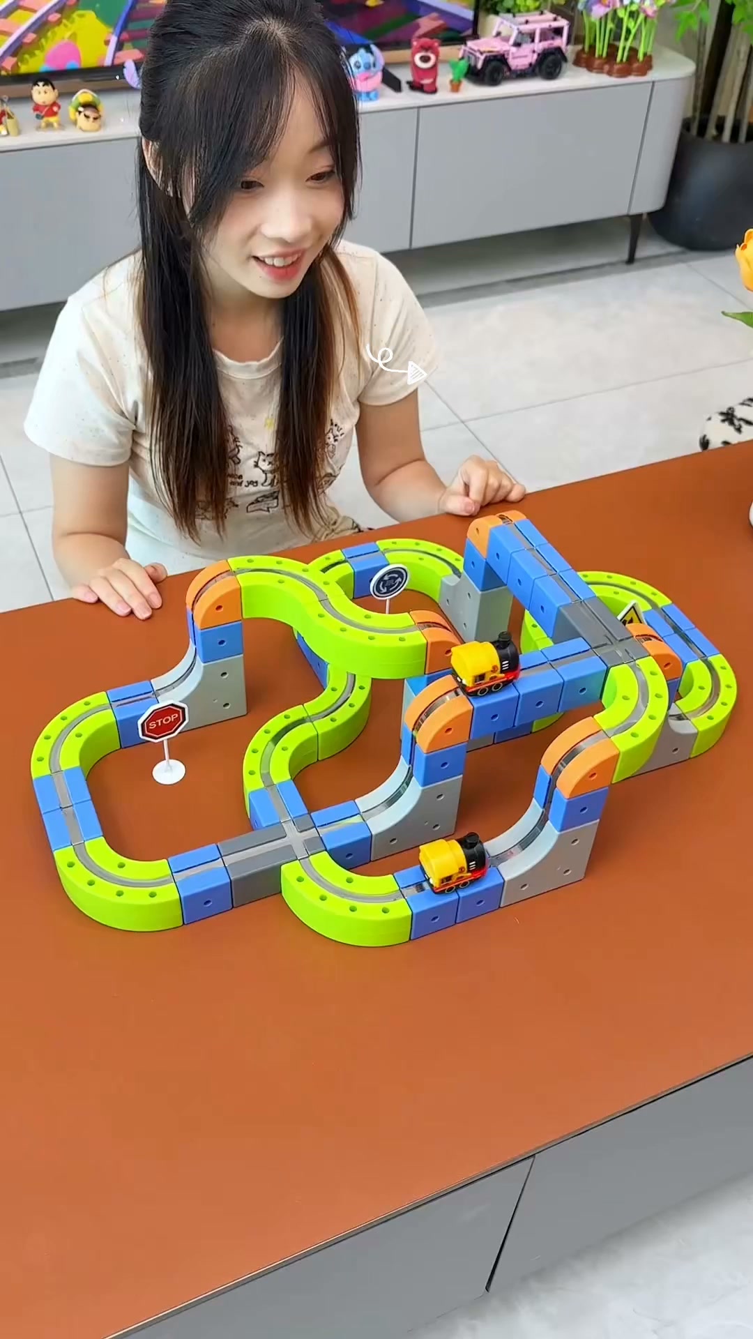 BlockRail™ | Magic Cube Train Track