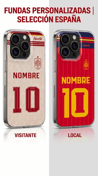¡Personaliza tu Funda de la Selección!