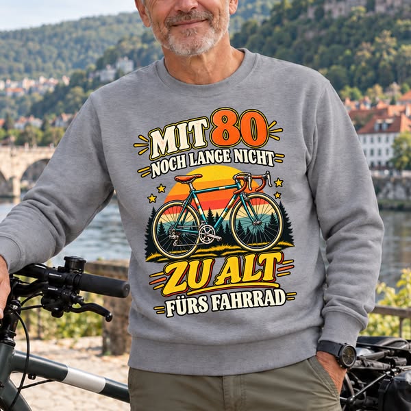 70+ und immer noch auf zwei Rädern unterwegs!