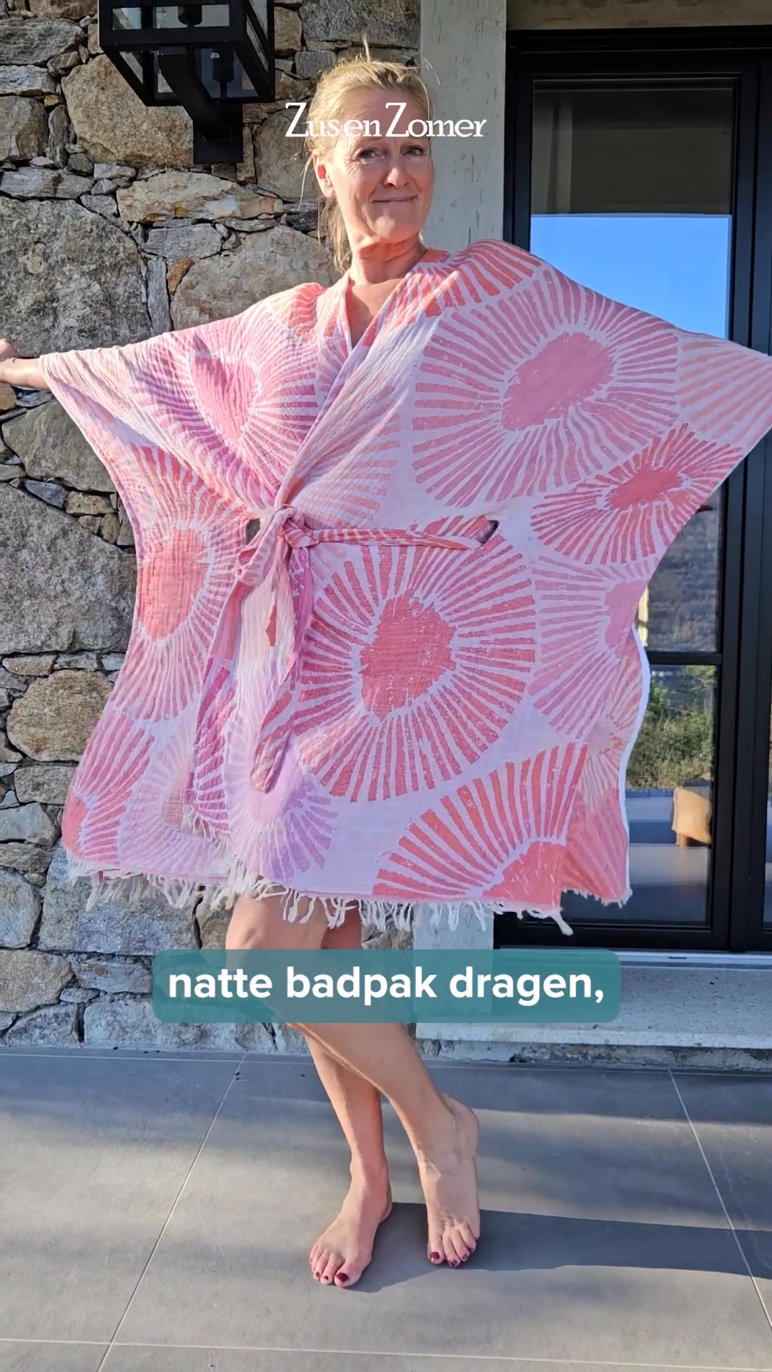 Lichtgewicht Hamam badjas