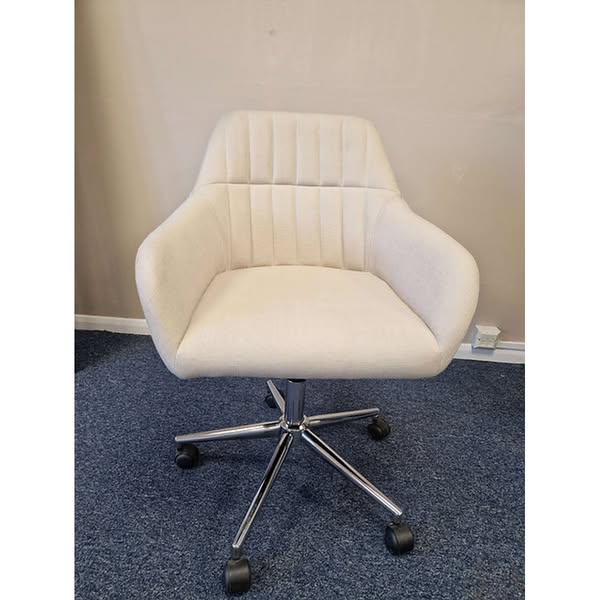 Arlebrook Office Chair- Stone Linen