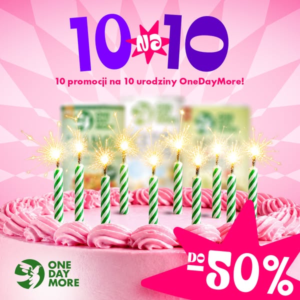Urodzinowe okazje do -50%!
