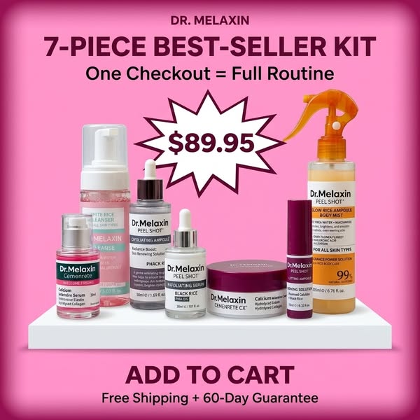 7 Piece Best Seller Kit, $89.95