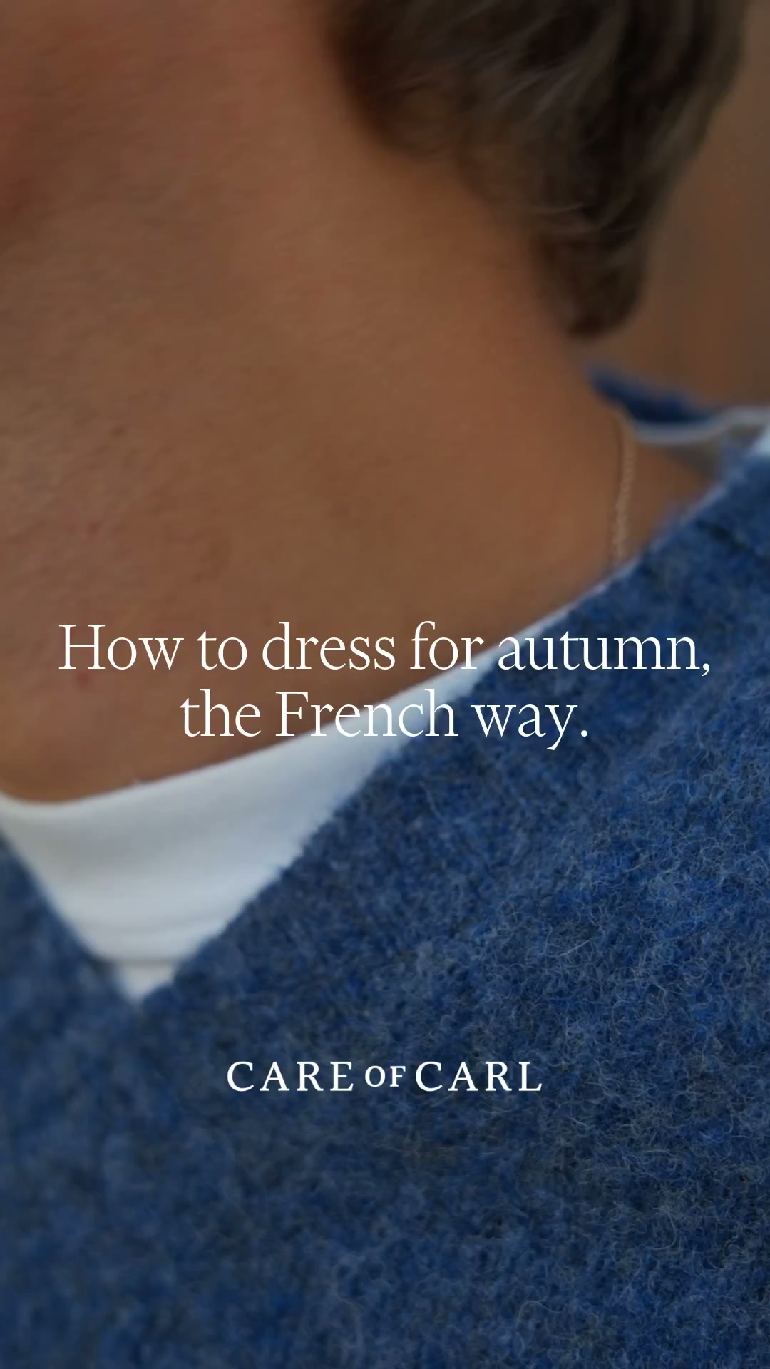 How to dress for autumn, the French way.