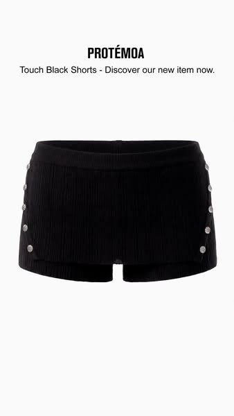 Touch Black Shorts.