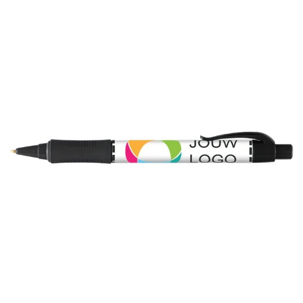Chester pen met blauwe inkt en digitale full colour bedrukking rondom
