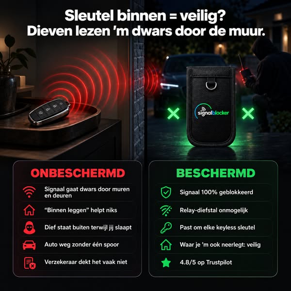 Blokkeer het signaal, stop de diefstal