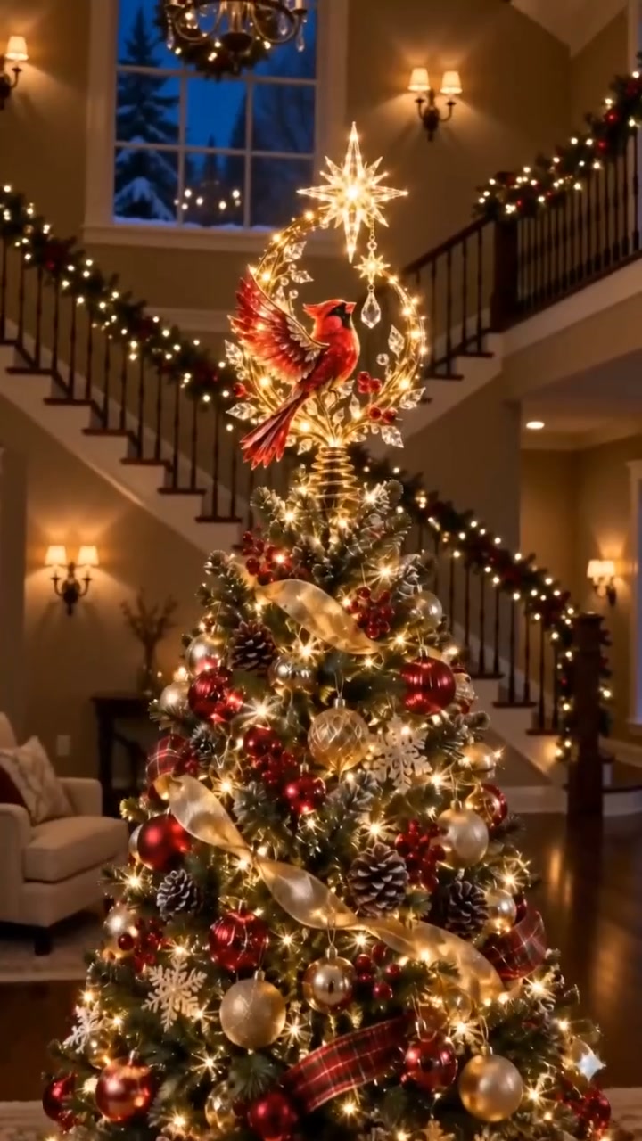 Turn the Top of Your Tree Into a Centerpiece