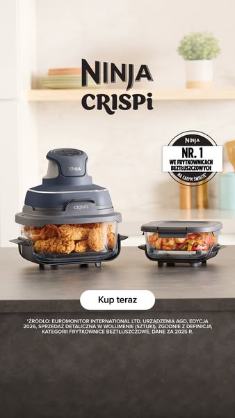 Ninja CRISPi szklany air fryer