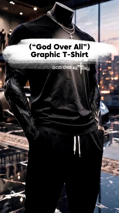 (“God Over All”) Graphic T-Shirt