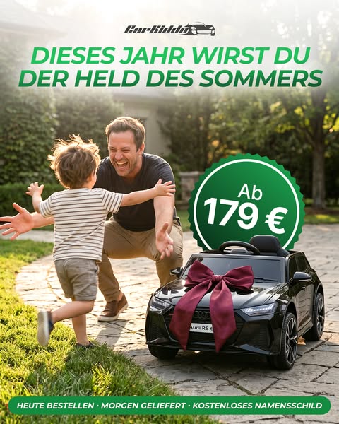 Sommerausverkauf bei CarKiddo.nl – bis zu 30 % Rabatt!