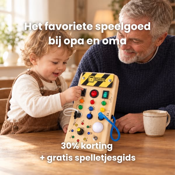 Het favoriete speelgoed bij opa en oma