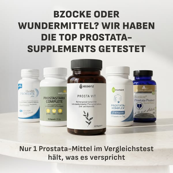 Kaufe keinen Prostata-Komplex, bevor du diesen Test gelesen hast