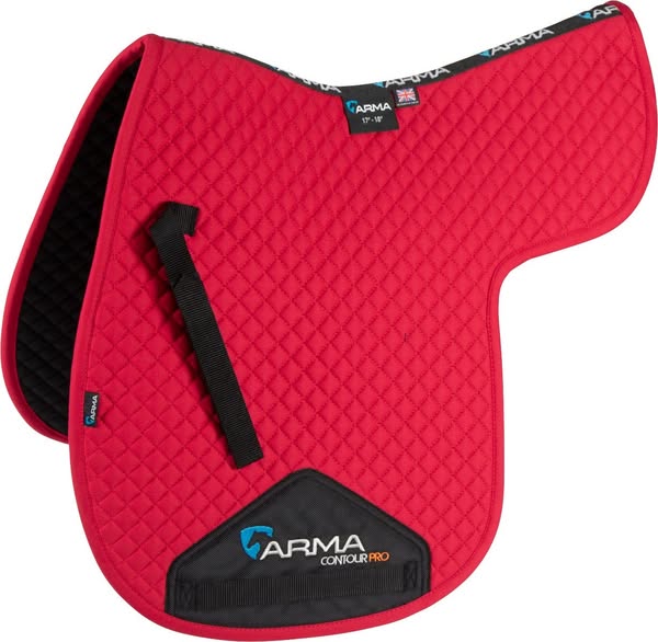 ARMA Numnah - DEEP RED / 14"