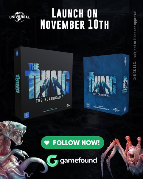 The Thing: The Boardgame & The Cardgame by Pendragon Game Studio srl - Gamefound