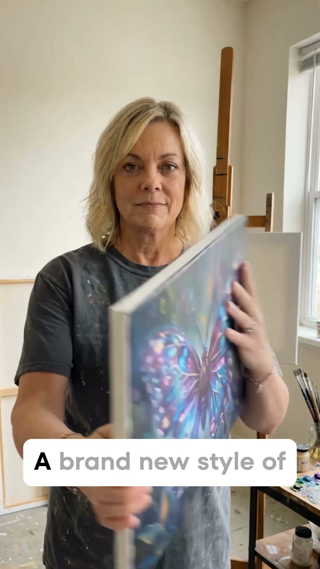 Turn A Blank Canvas Into A Glowing Butterfly