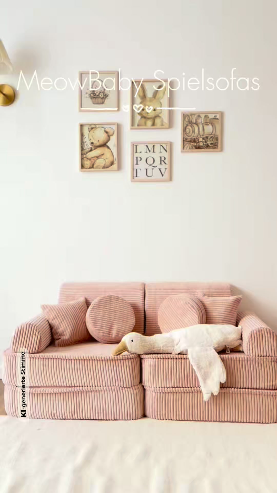 Entdecke das MeowBaby® Mini Spielsofa
