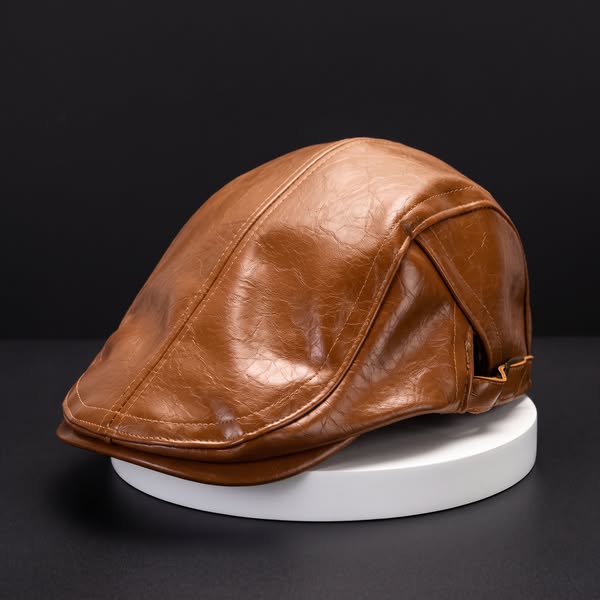 Mansory Leather Flat Cap - Now $34.99