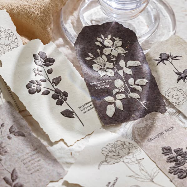 Mini Floral Tags