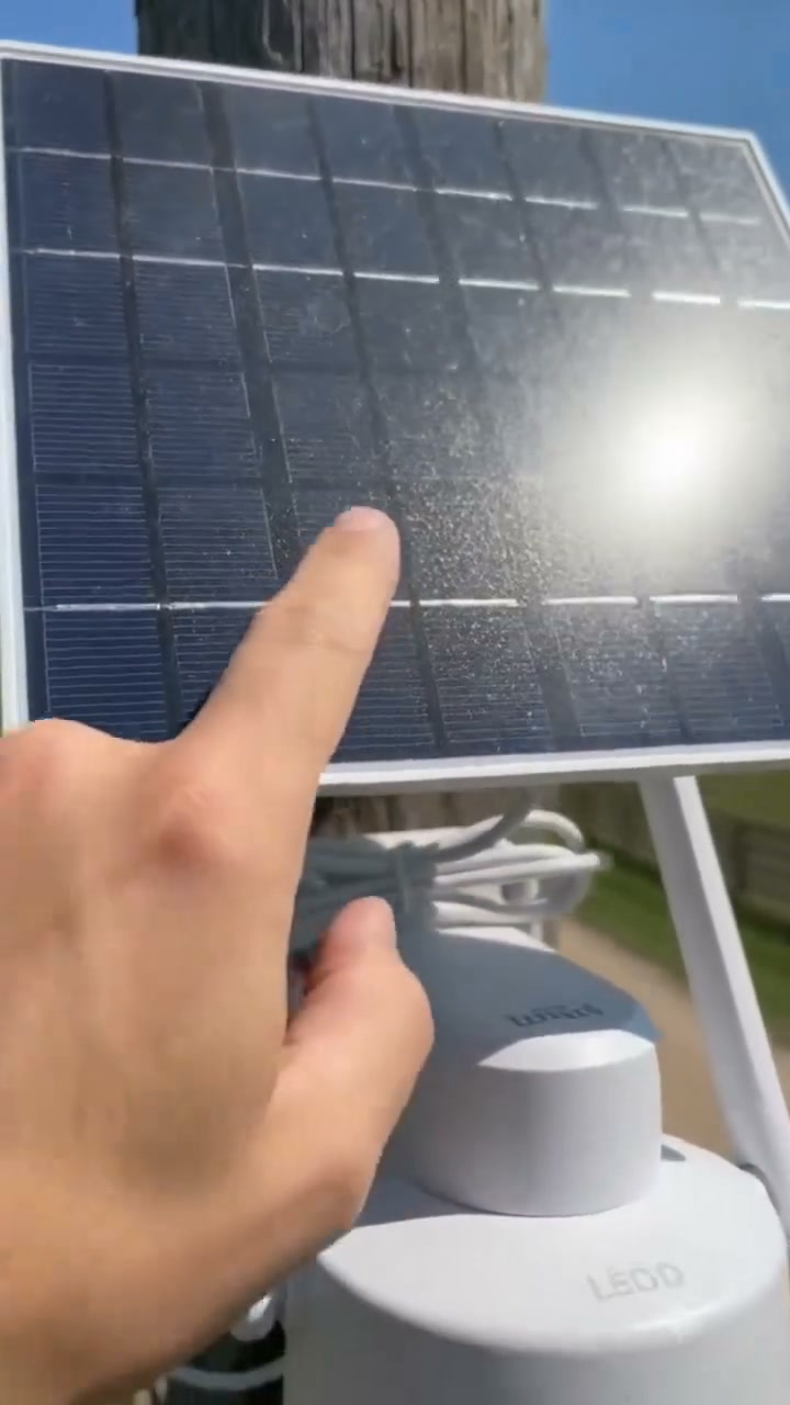 Sale 49% OFF - Solar-Powered Simulated Surveillance Camera Street Light