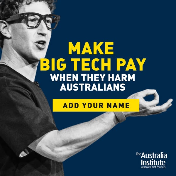 MAKE BIG TECH PAY!