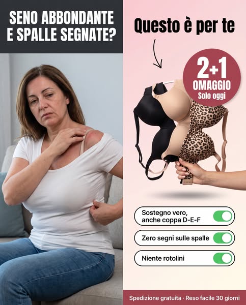 2 + 1 GRATIS · Senza ferretto