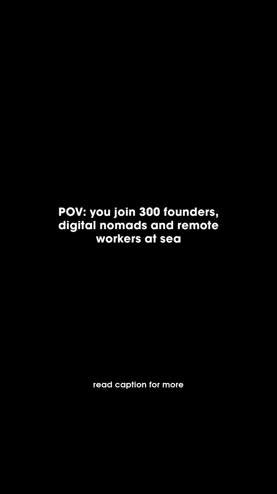 Join the world's largest workation at sea