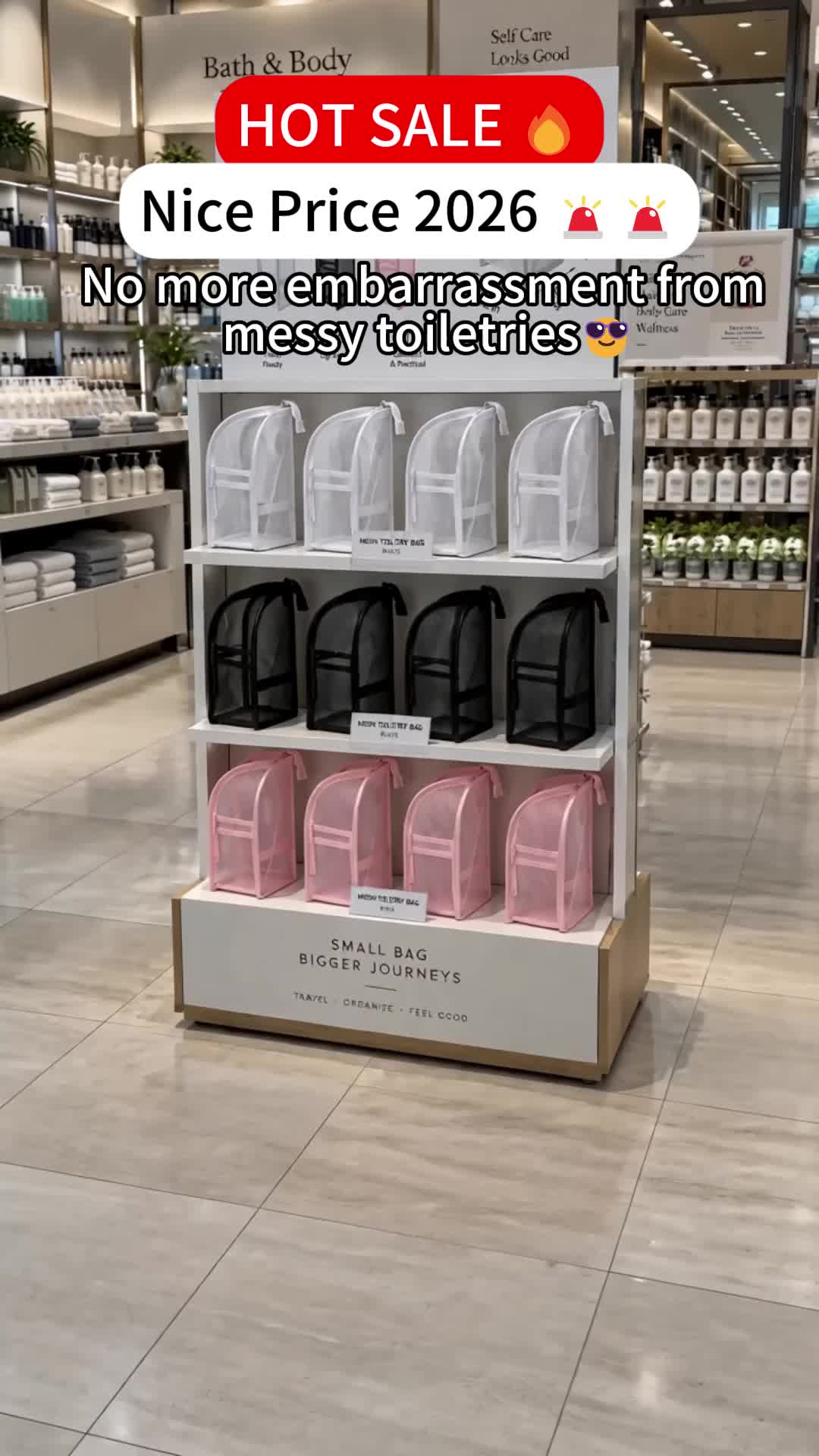 Finally, a Toiletry Bag That Stands Up