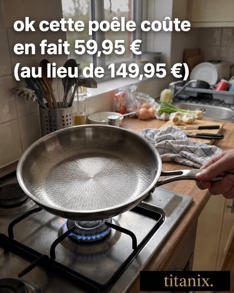 La poêle qui cuisine sainement — sans aucun compromis