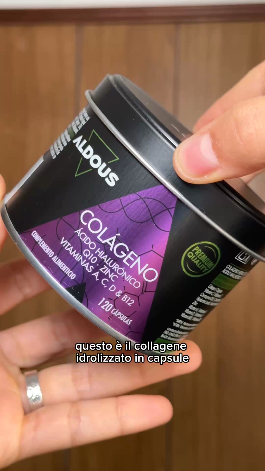 Collagene Idrolizzato con Acido Ialuronico | Aldous