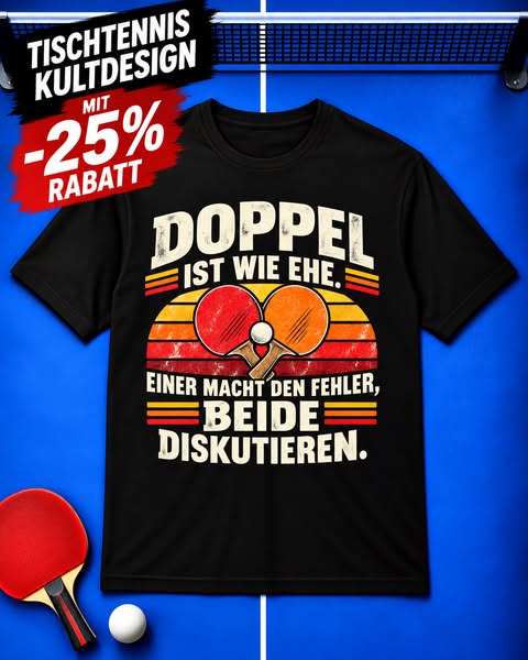 KULTIGE TISCHTENNIS DESIGNS!
