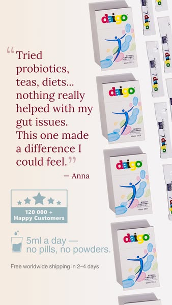 Better Gut Health Starts With Daigo