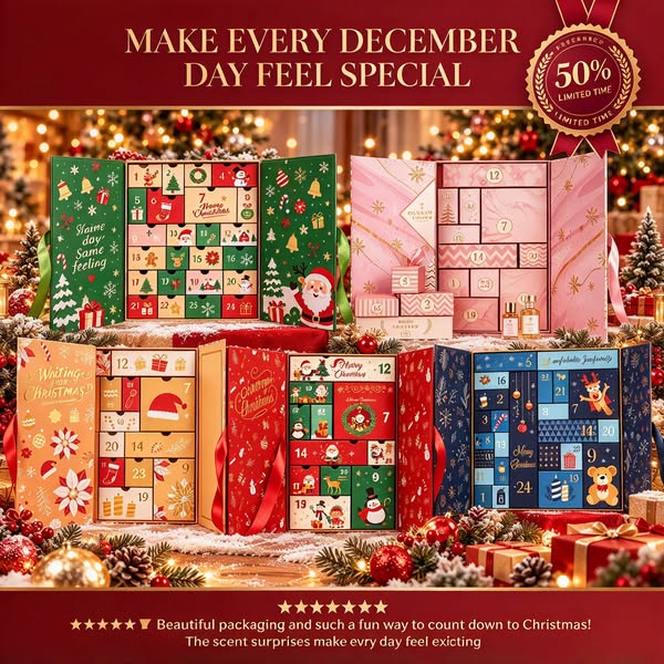 24‑Day Fragrance Advent Calendar | Daily Scent Surprises