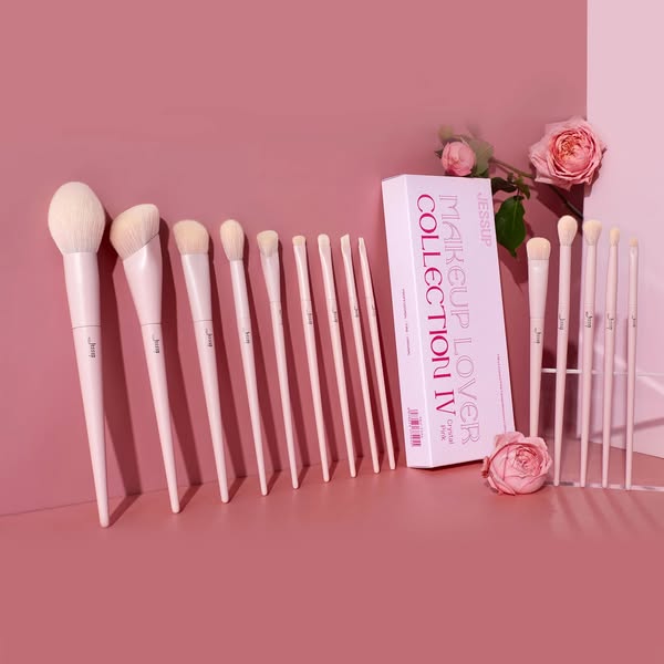 JESSUP 14pcs Crystal Pink Comprehensive Collection - T495
