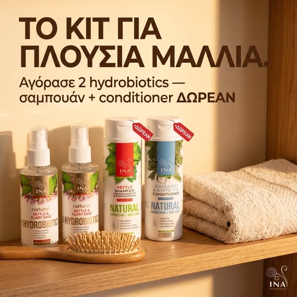 Αγόρασε 2, πάρε σαμπουάν και μαλακτικό δώρο