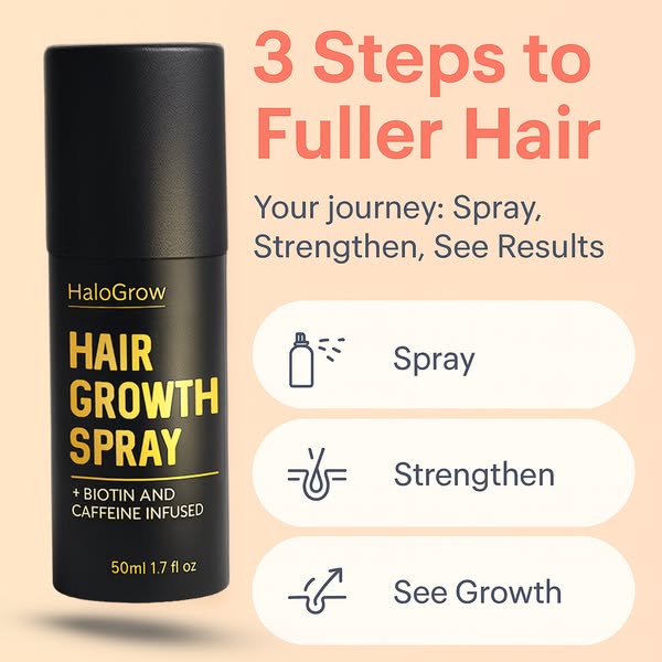 Try HaloGrow 4-in-1 Hair Formula Today!
