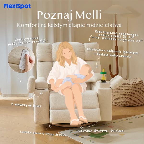 Poznaj Melli i stwórz w domu własny kącik bliskości.
