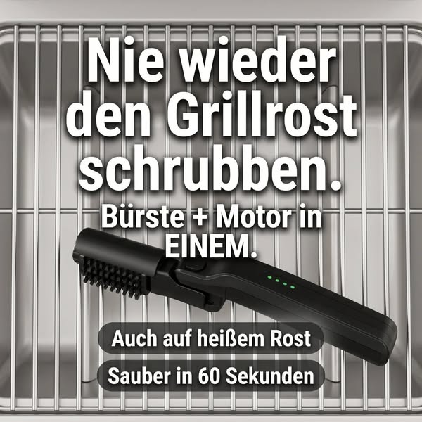 Deinen Grill in 5 Minuten sauber | 50% Rabatt