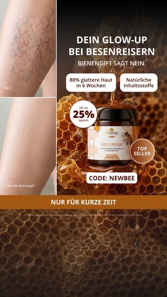 Natürlich glattere Haut mit der Kraft der Biene