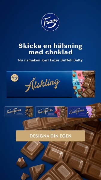 Designa din egen chokladkaka