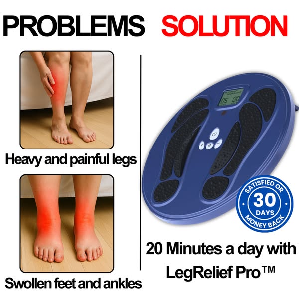 Relieve Heavy, Tired Legs in Just 20 Minutes a Day