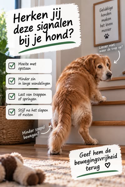 Mijn Hond Kan Weer Achter Z'n Bal Aan Rennen
