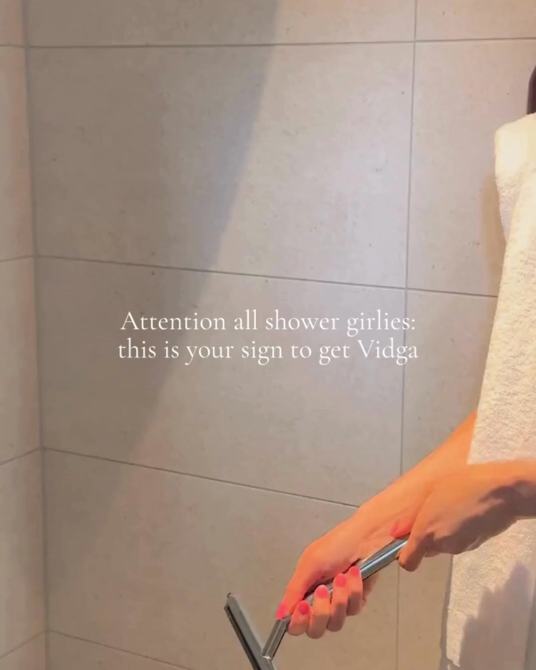 Enhance your shower with Vidga