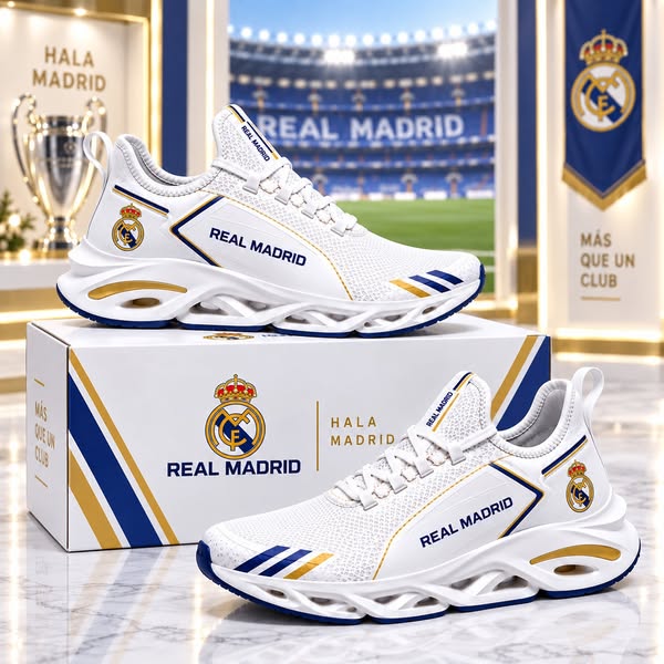 Real Madrid 2026 Sport Custom Sneaker