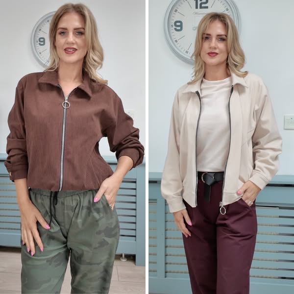 Push the sleeves up for an easy, relaxed look.