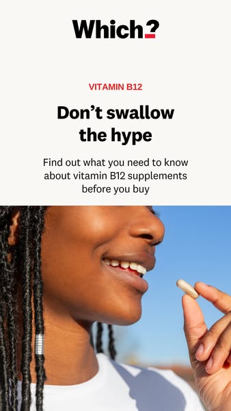 B12 supplements: facts first