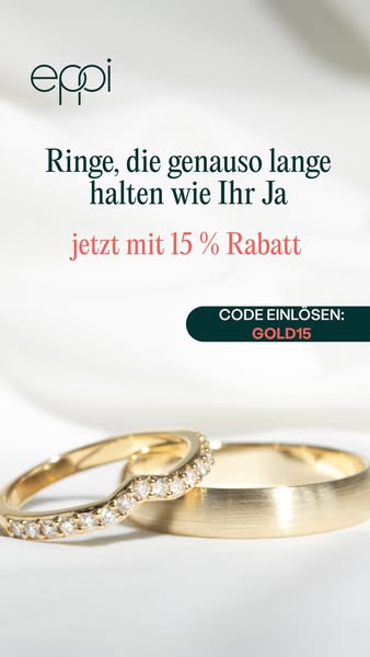 Eheringe mit 15 % Rabatt